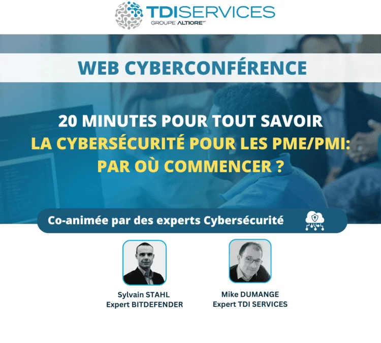 webconférence avec des experts de la cybersécurité